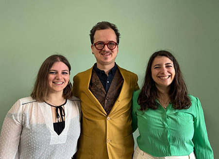 Il team dello Studio Gemma: Giulia Avola, Elisabetta Lupidi e Mauro Simonetti